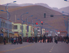 Protest in Machu, Amdo Tibet